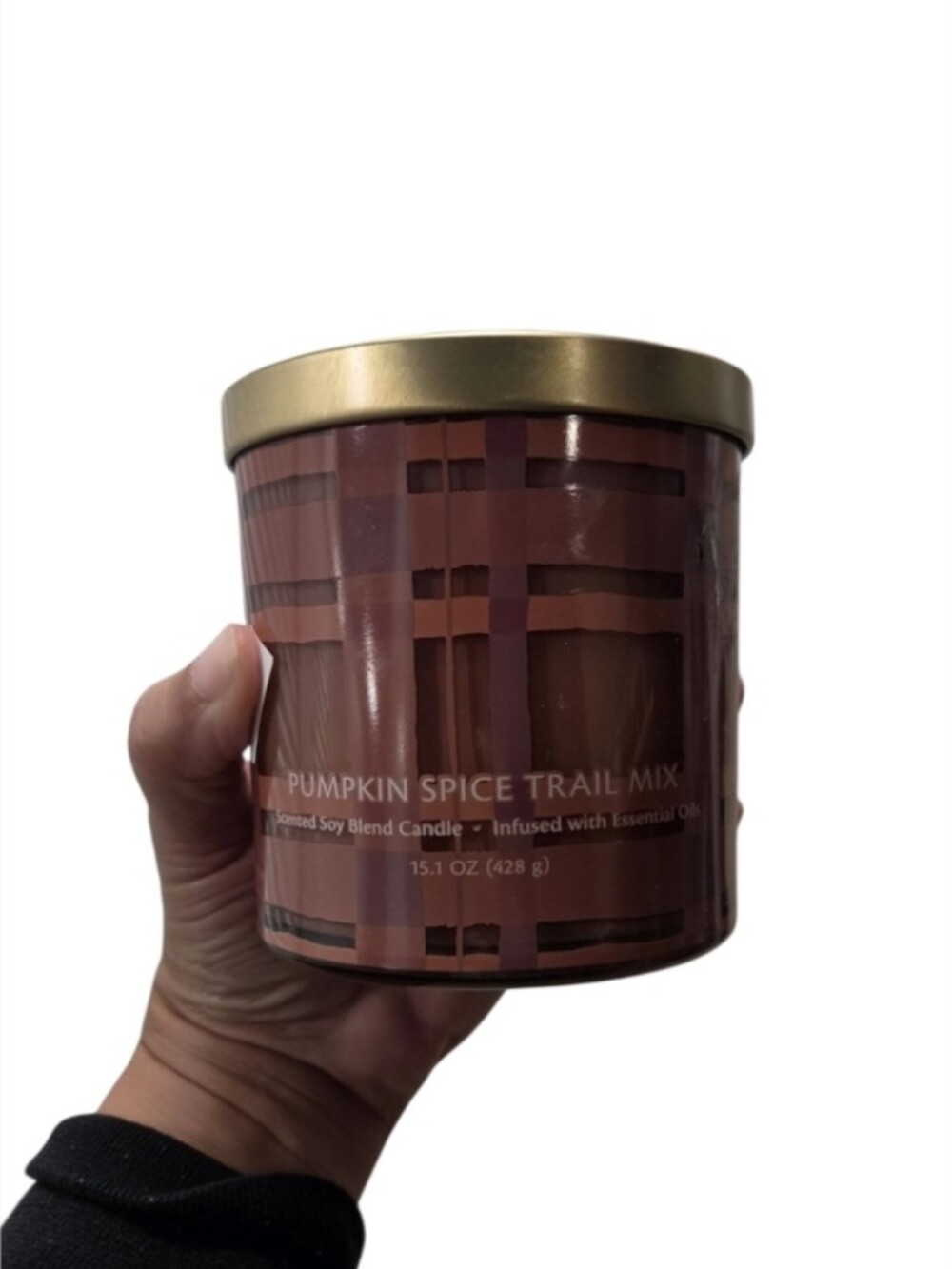 2022 Target Opalhouse Soy Wax Blend Candle Pumpkin Spice Trail Mix 15.1 Oz